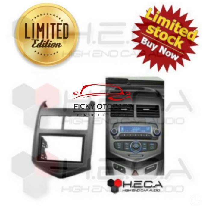 Frame Audio 2 Din Untuk Chevrolet Aveo 2011 Sesuai Spesifikasi