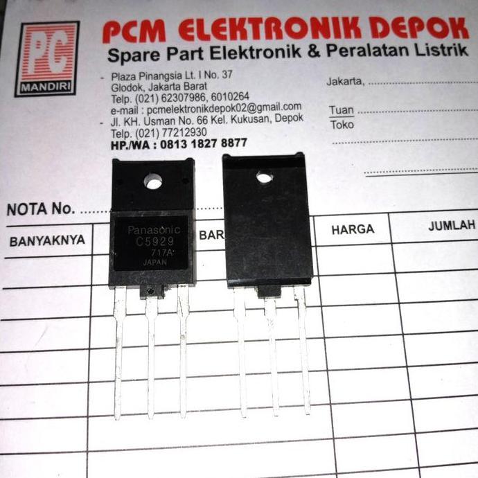 C5929 C 5929 2SC5929 2SC 2 SC TR TRANSISTOR TO247 TO-247 D'90