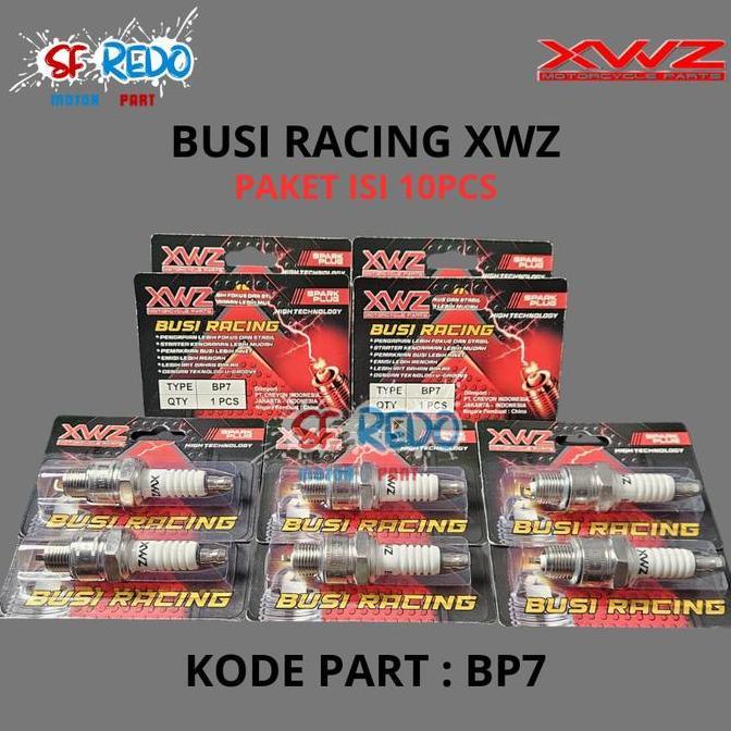 BUSI RACING BP7HS ISI 10PCS BUSI BP7HS RX KING NEW FORCE 1 F1ZR ALFA SMA RXZ XWZ