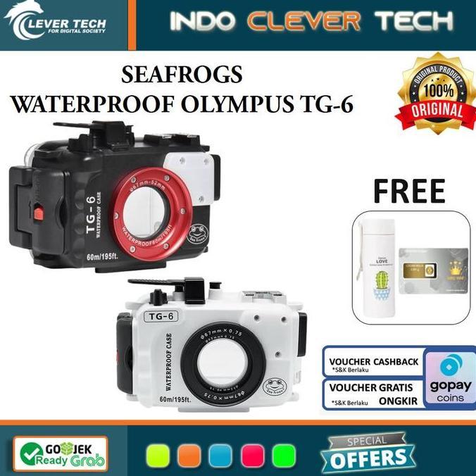 TERBARU - Seafrog Housing Olympus TG-6 TG6 Diving Underwater Waterproof