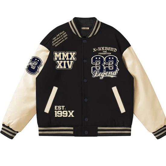 RECOMMENDED Jaket Varsity One Layer Forgotten Pe Fleece 280