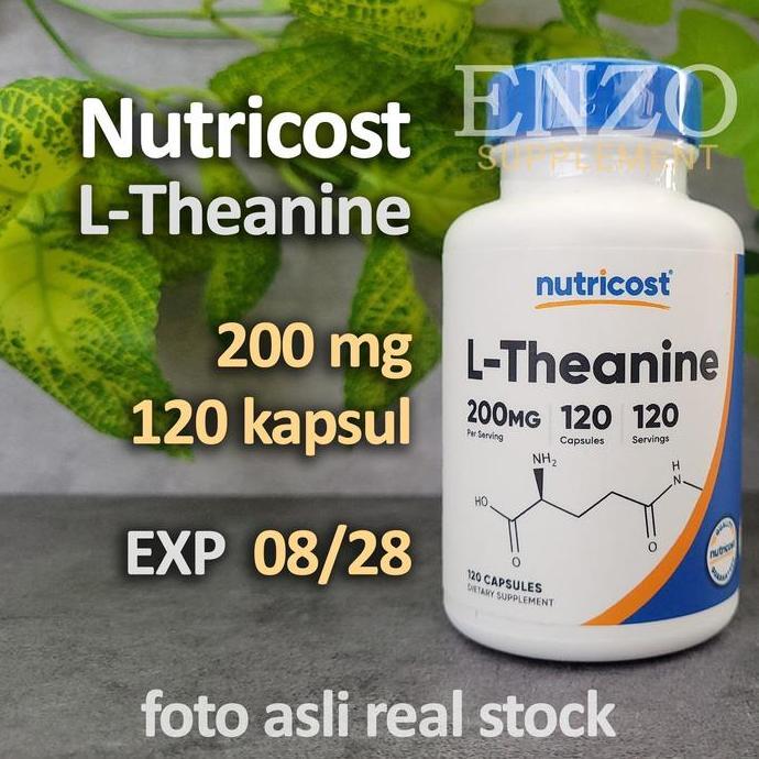 Nutricost L-Theanine 200Mg 120 Kapsul