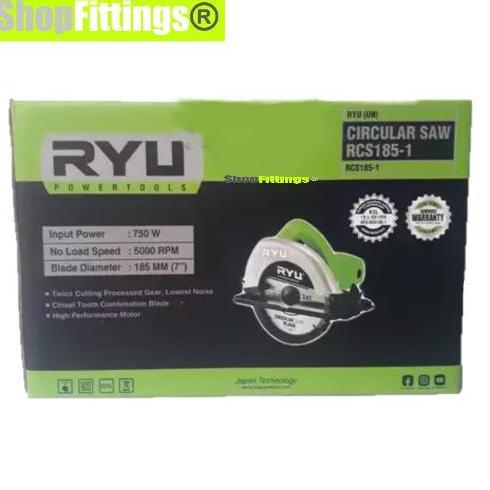 Clamme- Ryu Circular Saw 7" Circle Gergaji Sirkel Potong Kayu 185 2 Rcs 185 1
