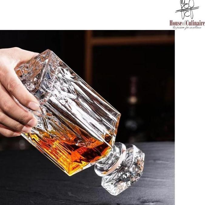 Whynot99- Botol Crystal Whisky Decanter 950 Ml Botol Whisky