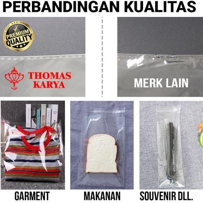 Savexz- Plastik Opp Lem Tebal 16X21.5 Cm Kemasan Baju Anak Undangan