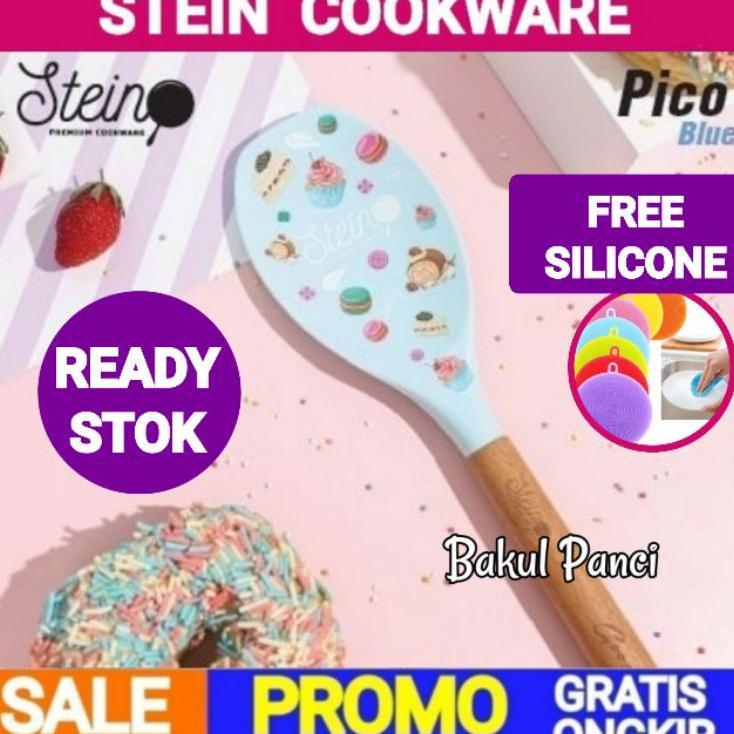 Stein Steincookware Spatula Pico - Sutil Silicon Silicone - Turner Sodet Cooking Spoon Silikon - Pic