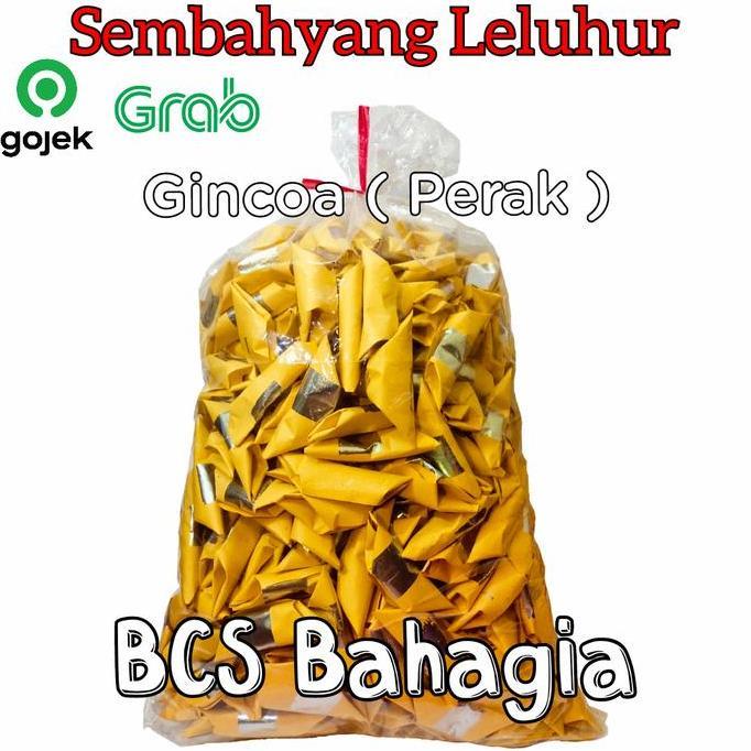 Handx- Kertas Sembahyang Leluhur Kimcua Emas Dan Gincoa Perak Lipat 1 Karung