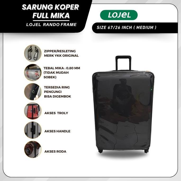 Sarung Koper Fullmika Khusus Lojel Rando Frame 68/26 inch (Medium)