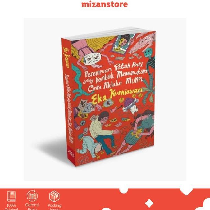 Panhang65 - Buku Novel Perempuan Patah Hati - Eka Kurniawan