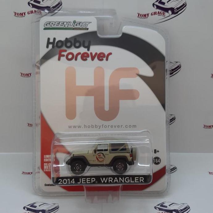 noelcuan.id / Greenlight Hobby Forever 2014 Jeep Wrangler Diskon