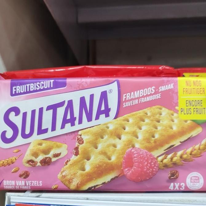 sultana framboos biscuit 175gr