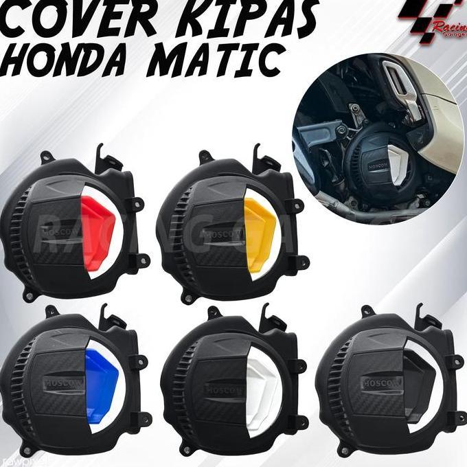 Cover Kipas Beat Fi Esp Deluxe Street Scoopy Genio 2021 - Now Honda Matic Matik  Aksesoris Motor Mot