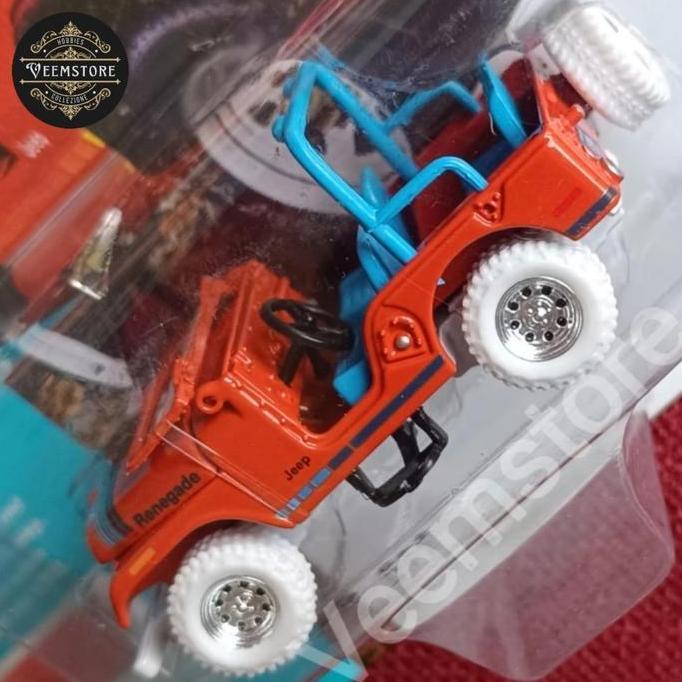 noelcuan.id / Diecast 1:64 Jeep CJ5 Renegade Red [CHASE] JLCG013 Diskon