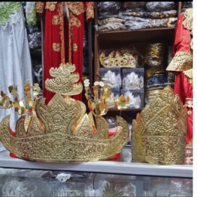 Siger Lampung Pengantin Dewasa / Mahkota Adat Lampung Dewasa / Sunting Lampung