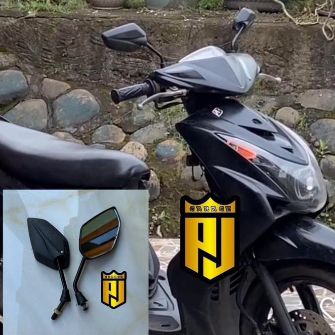 Spion Mio Soul Karbu Kaca Spion Mio Soul Karbu Kaca Sepion Mio Soul Motorcycle Baru