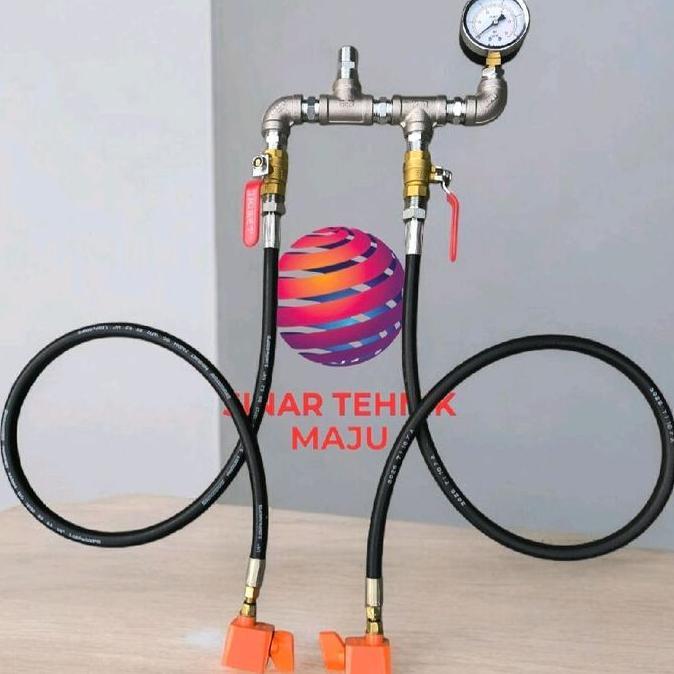 Instalsi Gas 3Kg 12Kg 2 Tabung Nepel 1/2 Inch Terbaru 