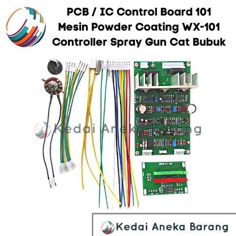 PCB 101 IC CONTROL BOARD CONTROLLER MESIN POWDER COATING WX-101 WX101 AG27
