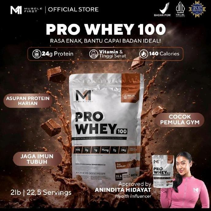 Musclefirst Pro Whey 2Lbs Whey Protein Pro Whey 100 2Lb Bpom