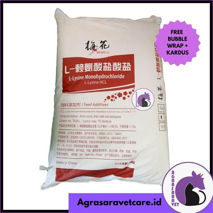 L Lysine 99% CJ 25 KG(lisin ASAM AMINO) PEMACU PERTUMBUHAN HEWAN