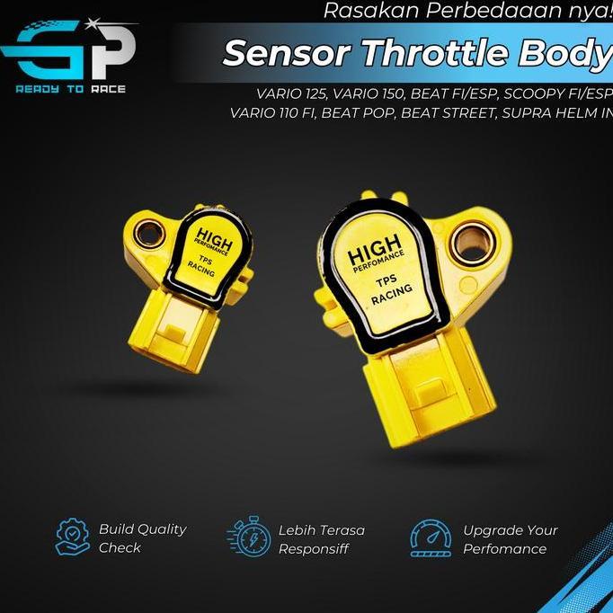 Sensor Tps Brt Throttle Body Sensor Tps Anti Brebet Tps Vario,Beat,Scoopy,Genio,Supra Engine