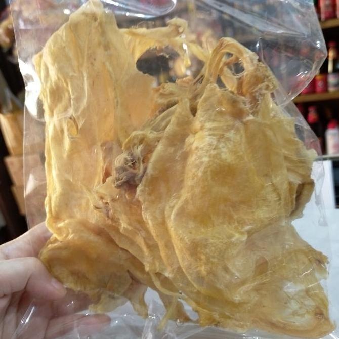 Hipio Perut Ikan/ Gelembung Ikan/ BellyFish Mentah (KAKAP TIPIS) 100gr