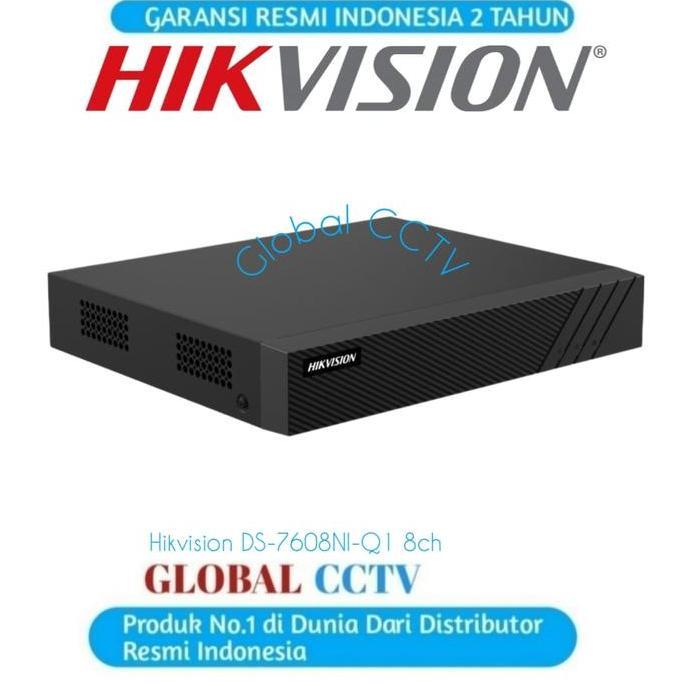 HARGA DISC - HIKVISION DS-7608NI-Q1 NVR 8 CHANNEL HIKVISION NON POE