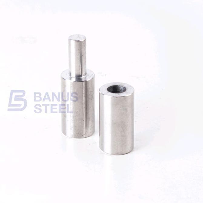 Engsel pintu stainless 201 bubut 5/8" inch AS
