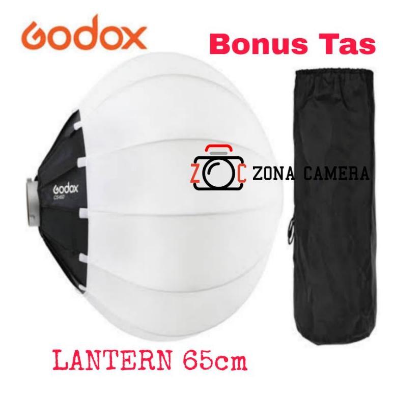 Xeni Godox CS50T CS65D CS80D Softbox Lantern 50cm 65cm 85cm Lampion Lampu Bowens Studio Lighting dif
