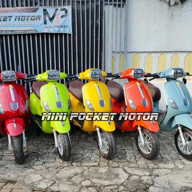 Terlaris Motor Listrik Vespa T3 Uwinfly - Motor Listrik T3 Vespa - T3 Uwinfly