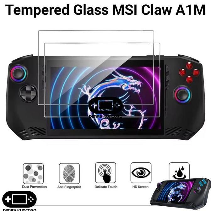 Tempered Glass MSI Claw A1M antigores glass pelindung layar screen msi claw 7 a1m