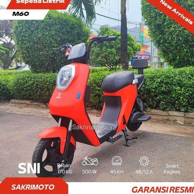 Terlaris Sepeda Listrik Dewasa Promo Uwinfly M60 - Sepeda Listrik Baru Murah
