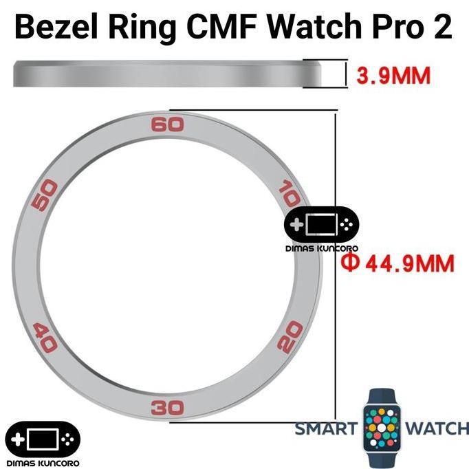Bezel Ring CMF Watch Pro 2 protector case casing cincin nothing cmf watch pro 2 pro2