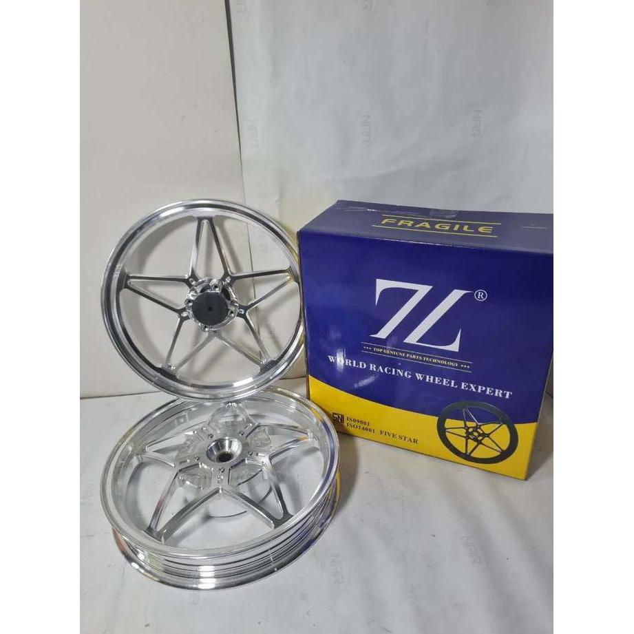Terlaris Cod Velg Motor Ring 14, Veleg Bintang Beat Scoopy Vario Mio,Wheel Rim Sepasang Zalo Elite55