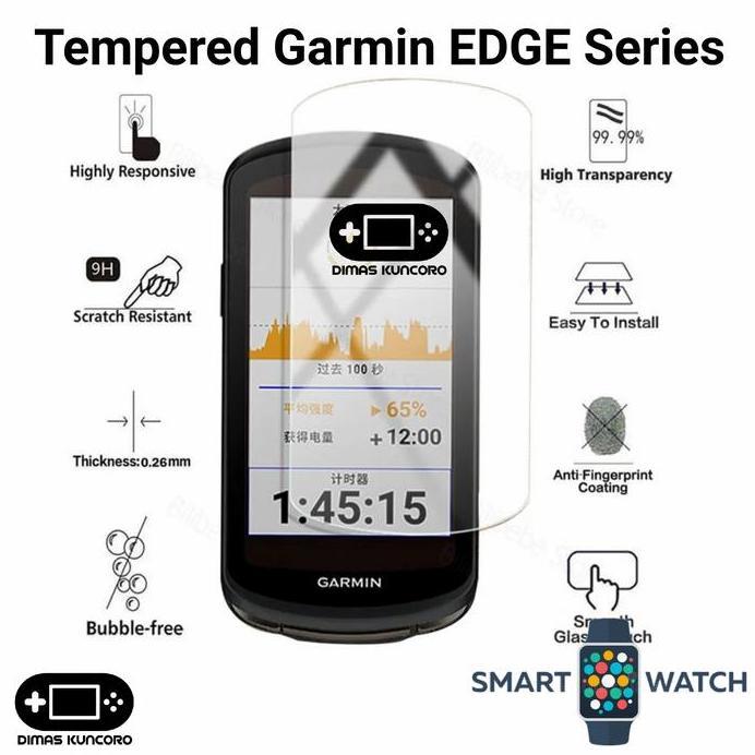 Tempered Garmin EDGE Series glass anti gores lcd garmin edge 130 520 530 820 plus