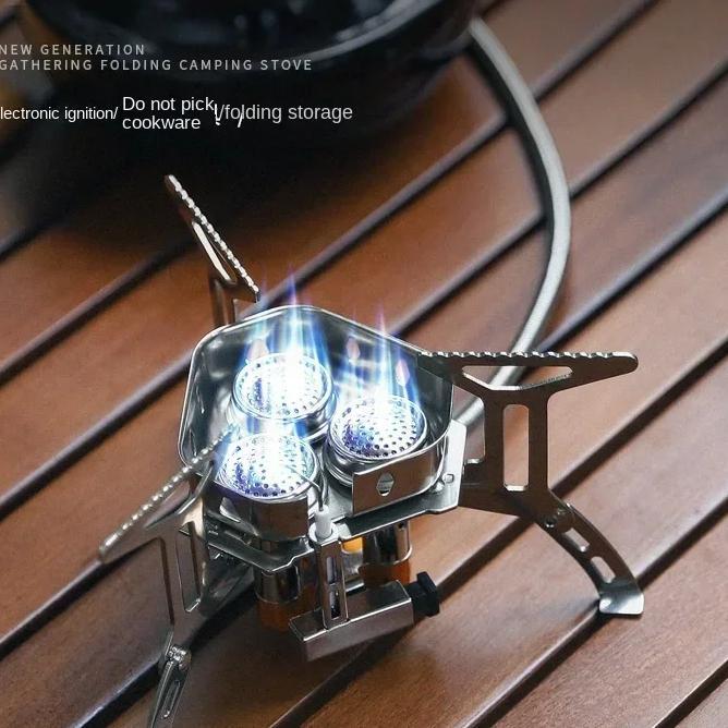 Taffsport Kompor Ultralight 3 Tungku / Kompor Portable / Kompor Lipat Ultralight