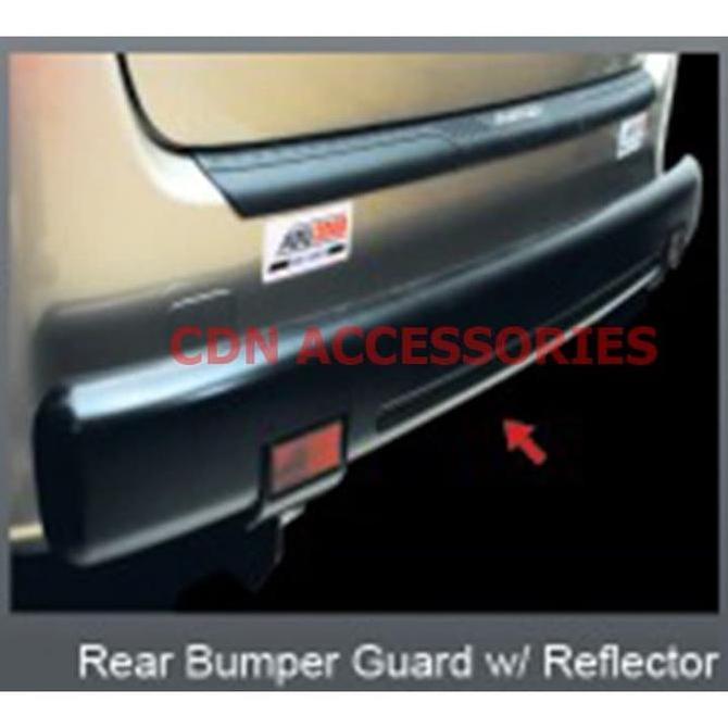 Rear Bumper Guard Avanza 2010 / Pengaman Bemper belakang Avanza