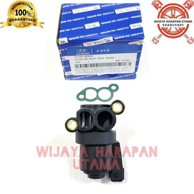 Sensor Isc Actuator Idle Speed Iacv Hyundai Avega Accent Verna Getz Tahun 2000 - 2009 Original Garan