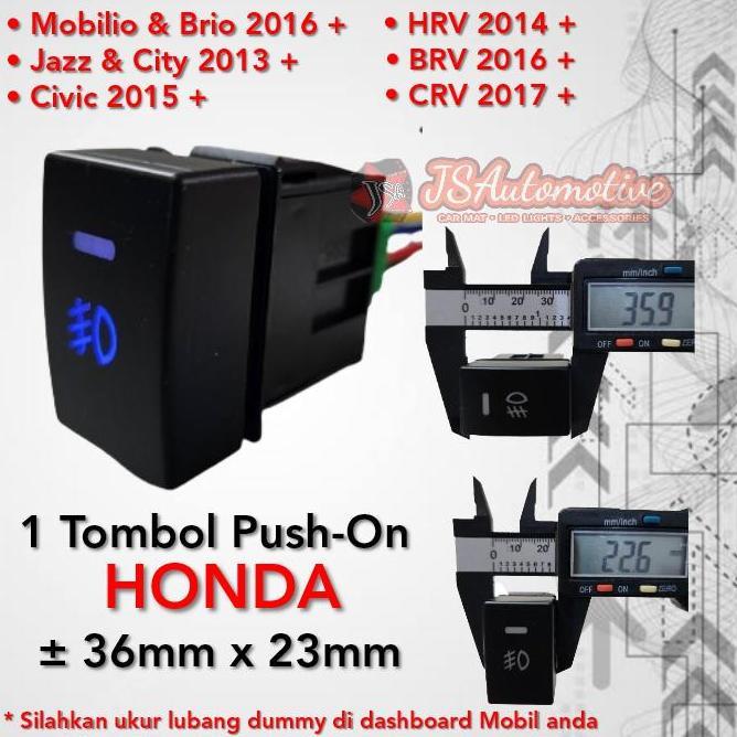 cvrootroz / KABEL RELAY SET Lampu Foglamp Kabut Depan Bawah Mobil soket H8/H11/H16 JP dengan 1 Tombo