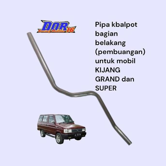 Pipa Knalpot Bagian Belakang (Pembuangan) Untuk Mobil Kijang Grand Dan Super