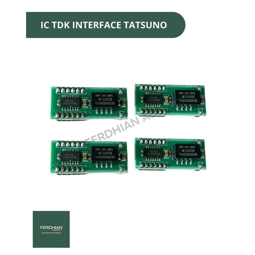 IC TDK INTERFACE dan OPTOCOUPLER TATSUNO - TDK INTERFACE TATSUNO DIGITALISASI SPBU