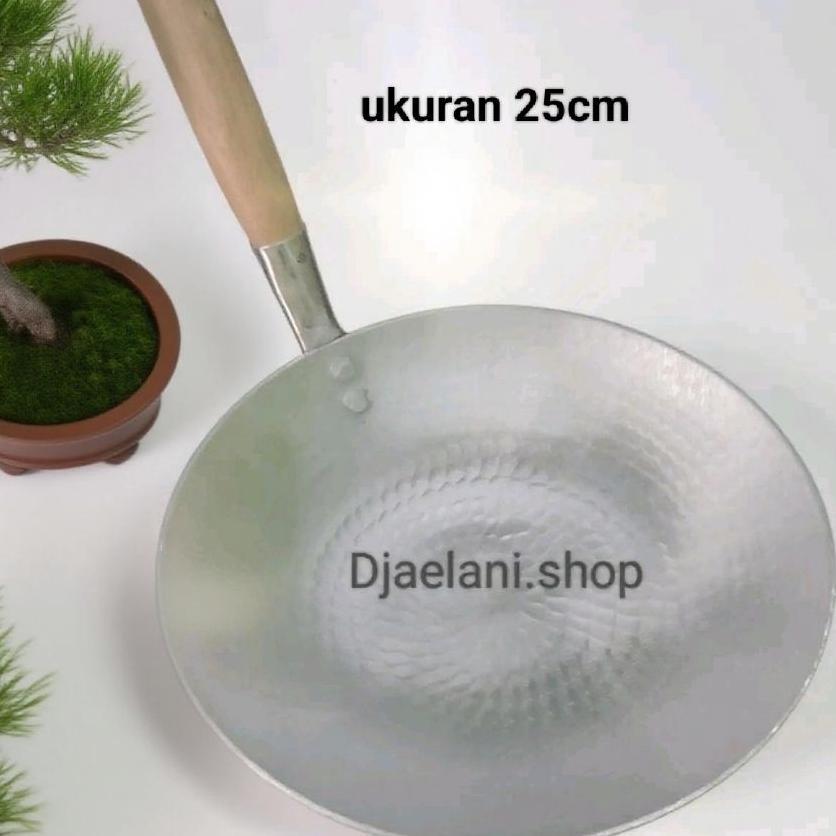 Wajan Nasgor Wajan Seblak Anti Lengket 25Cm Dan 28Cm Asli Garut