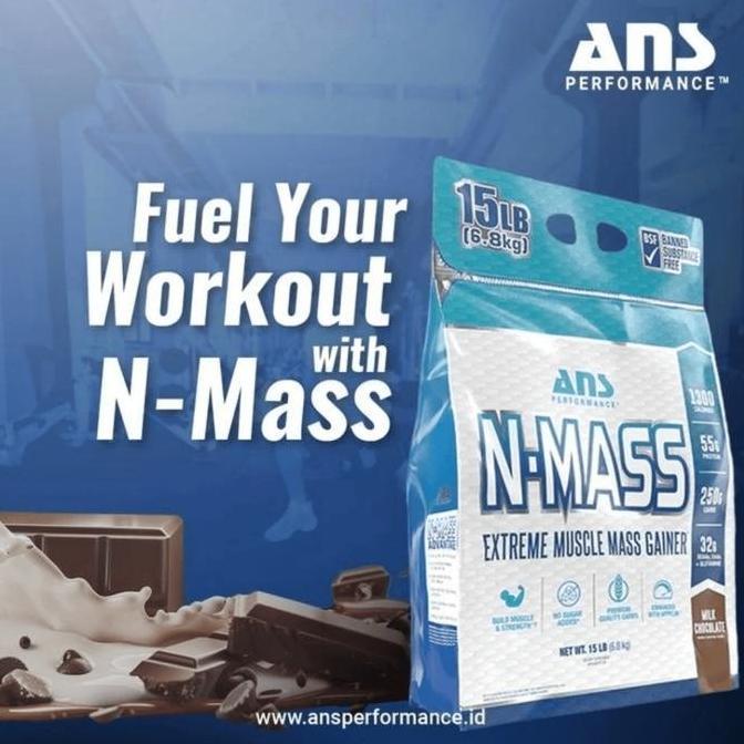 Ans N-Mass N Mass Nmass Weight Gainer 15 Lbs Lb 15Lb Susu Protein Bulking
