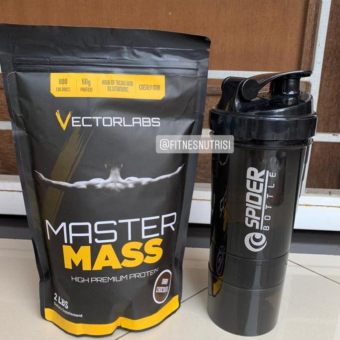Mastermass 2Lbs Vectorlabs Gainer Mass Susu Penambah Masa Otot Fitness