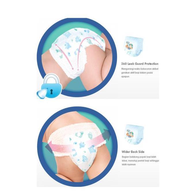 Diaper- Popok Bayi Pants Sweety Silver Pants M 32 Sweety Pants M32 Diapers