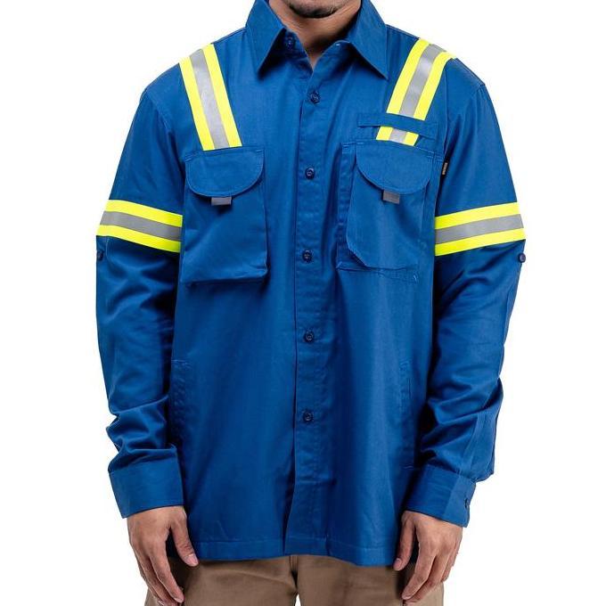 Engineer Workwear - Logging Blue, Wearpack/Kemeja Panjang / Kemeja Kerja Lapangan By Engineer