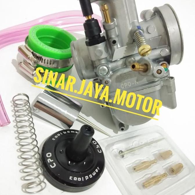 Karburator Karbu Pwk 28 Cpo Power jet Bonus Jarum Pilot jet Men jet