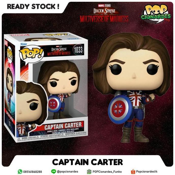 Funko POP Marvel - Dr Strange Multiverse - Captain Carter #1033