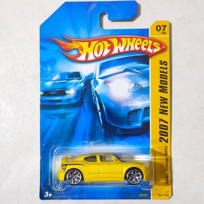 HOTWHEELS HOT WHEELS DODGE CHARGER SRT8 SRT 8 KUNING 2007 NEW MODELS FUN99