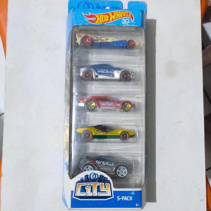 HOTWHEELS HOT WHEELS CITY 5 GIFT PACK 2018 RD 10 DRIFT TECH SYMBOLIC LA FASTA FUN99