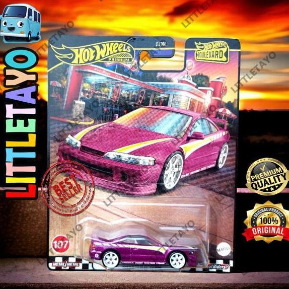 Hotwheels Boulevard Custom 01 Acura Integra GSR Hot Wheels Premium Sport Car
